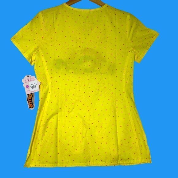Hello Kitty Cherokee Scrubs Tooniforms Sanrio V Neck Top TF772 Keroppi Chibi - Picture 6 of 10